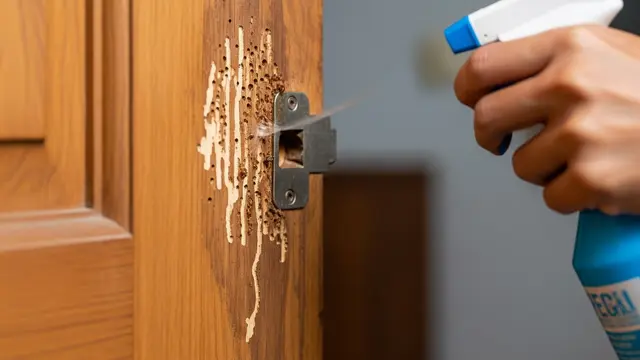 Tips Ampuh Membasmi Rayap di Kusen Pintu dan Jendela (AI)