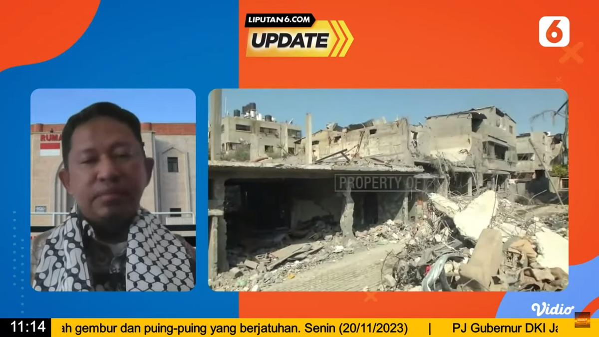 Update Terkini Rumah Sakit Indonesia di Gaza yang Diserang Israel, 3 Relawan Masih Hilang Kontak