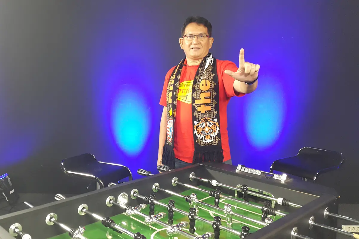 Ferry Indrasjarief, ketua umum Jakmania periode 2017-2020