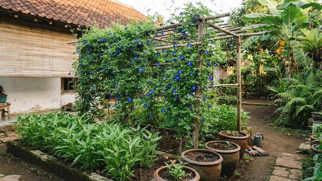 Kombinasi Tanaman Hias dan Tanaman Pangan untuk Halaman Rumah