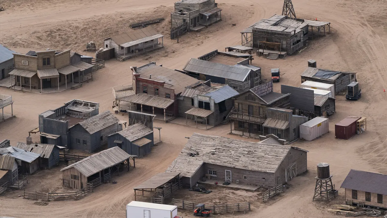 Lokasi Syuting Film Rust di Bonanza Creek Ranch, Santa Fe. (AP Photo/Jae C. Hong, File)