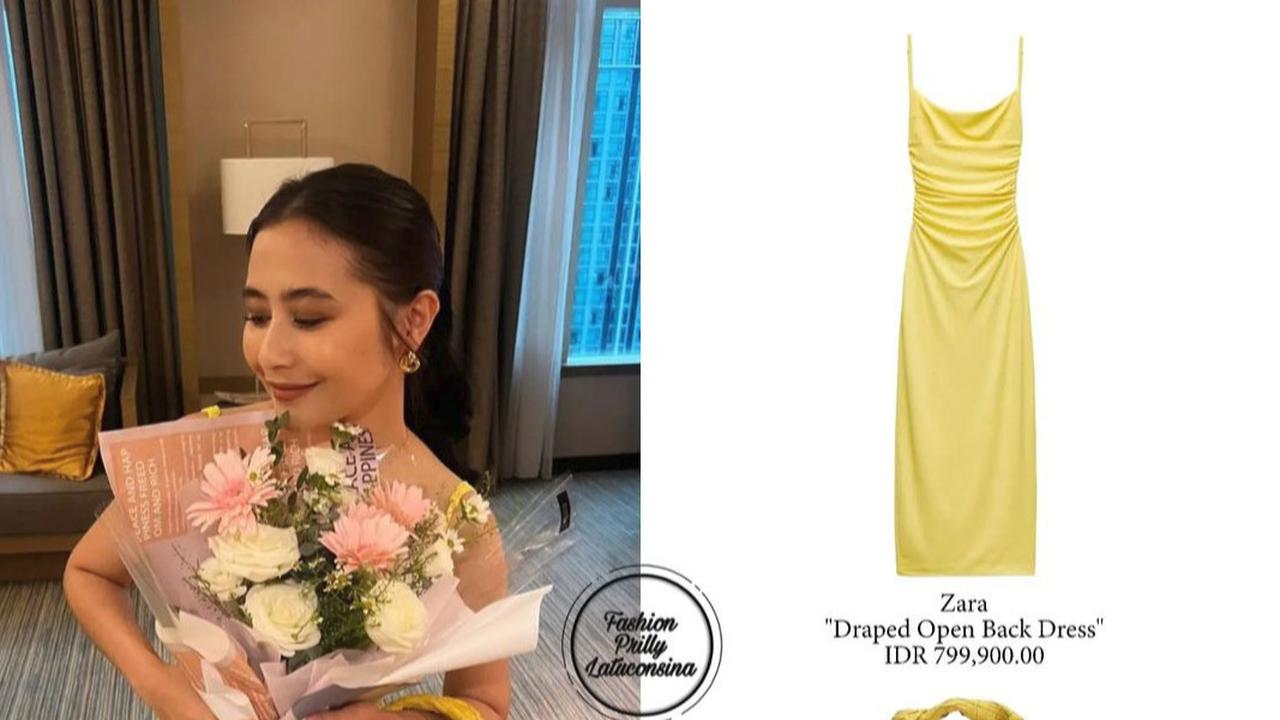 Pakai Dress Ratusan Ribu, Potret Prilly Latuconsina Cantik & Elegan dengan Outfit Serba Kuning 'Menyala' Disorot