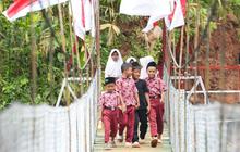 Jembatan Gantung Harumandala Permudah Akses Warga Pangandaran, Dorong Ekonomi Lokal