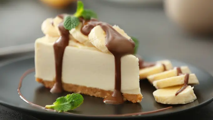 banana cheesecake