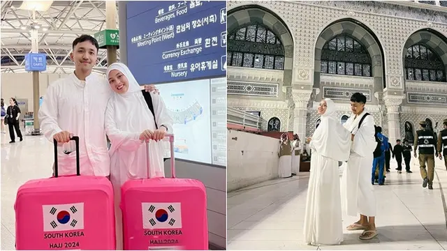 Bianca Kartika Ungkap Fakta Menarik Berangkat Haji dari Korea. Di Sana Tidak Ada Istilah Haji Reguler, ONH Plus, dan Haji Furoda. (sumber: Instagram/biancakartika)