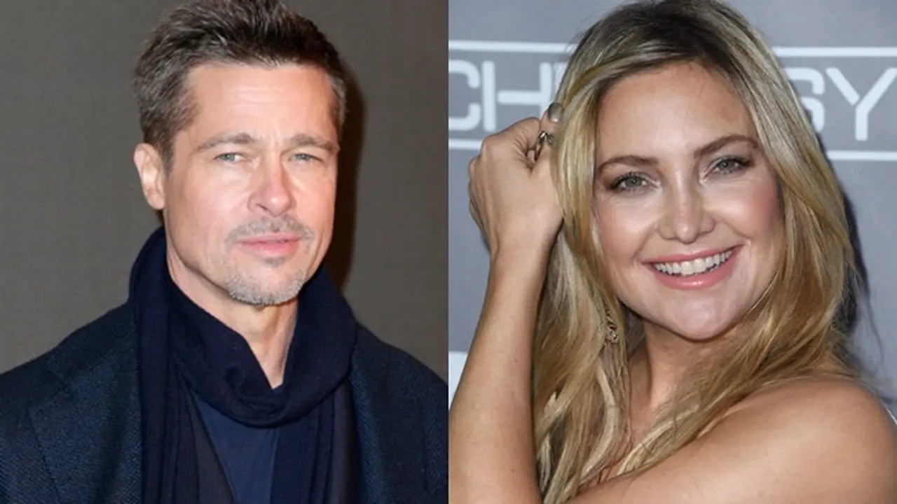 Brad Pitt dan Kate Hudson dikabarkan berpacaran. (AFP/Bintang.com)