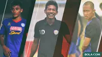 3 Wonderkids yang Bergantian Tinggalkan Arema (Bola.com/Adreanus Titus/Foto: Iwan Setiawan)