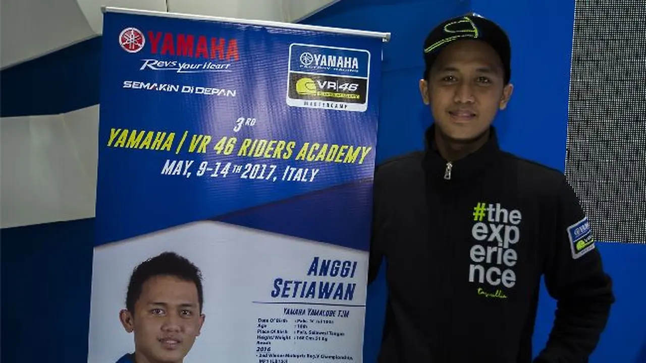 Anggi Setiawan (Foto: Yamaha Racing Indonesia)
