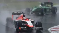  Pebalap Formula Satu (F1) Jules Bianchi  (Toru Yamanaka/AFP)