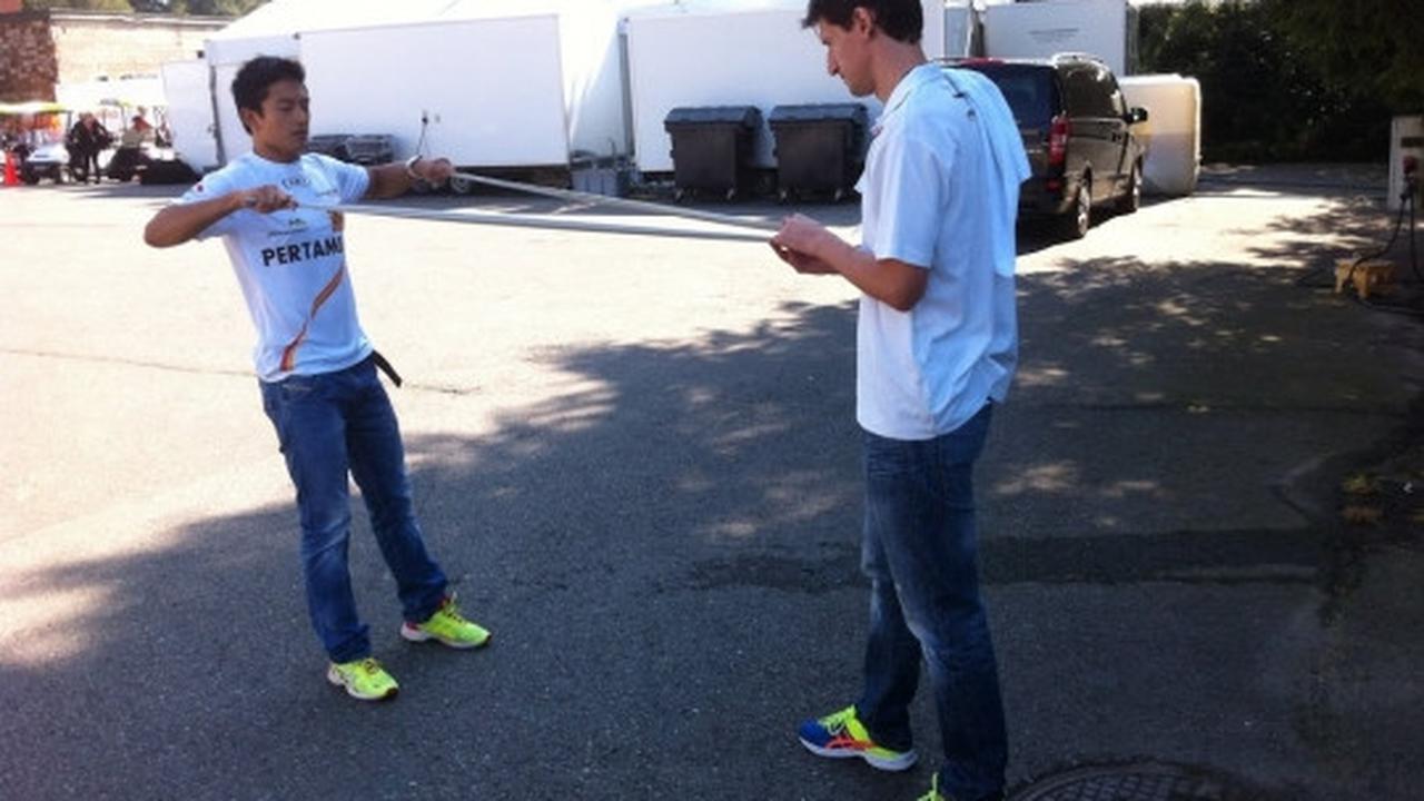 Intip latihan keras Rio Haryanto menuju F1
