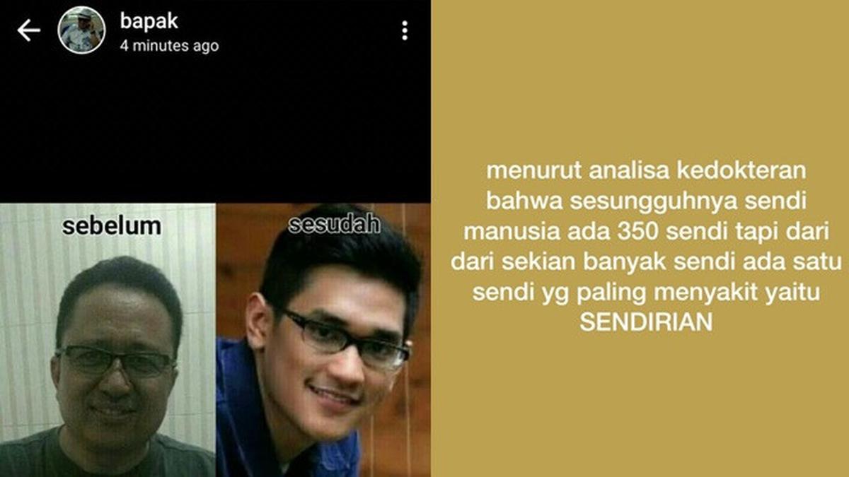 6 Status Whatsapp Bapak Bapak Ini Bikin Susah Nahan Ketawa Hot 