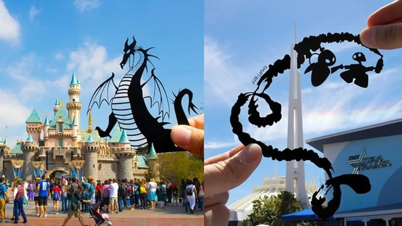 7 Kreasi Paper Art Karakter Disney, Detailnya Mengagumkan