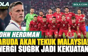 John Herdman Siapkan Garuda Hadapi Malaysia, Energi SUGBK Jadi Kekuatan Timnas Indonesia