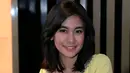 Ditemui Bintang.com di kawasan Setiabudi, Jakarta Selatan, Senin (28/9/2015), Anisa mengaku sempat merasakan kejadian aneh saat syuting. (Galih W. Satria/Bintang.com)