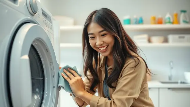 cara membersihkan mesin cuci