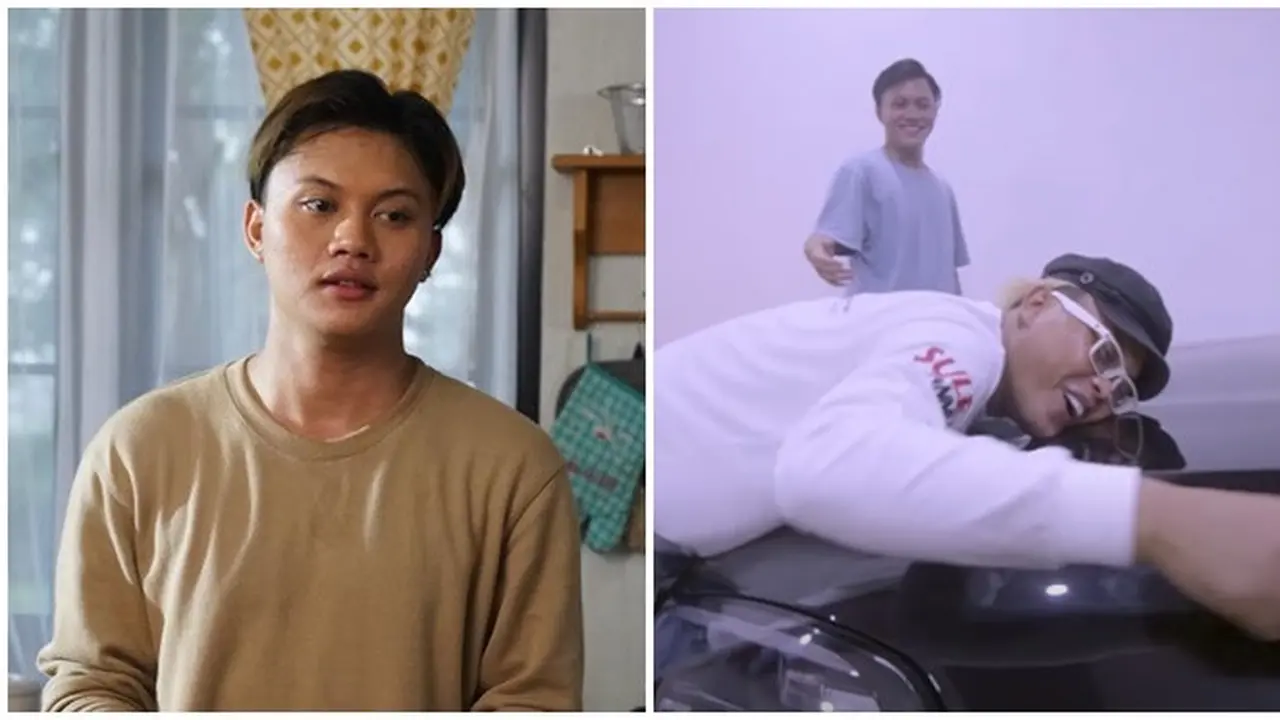 6 Momen Kocak Rizky Febian Beri Hadiah Sule Mobil Mewah, Ternyata Belum Lunas