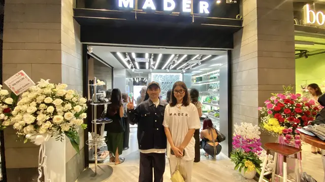 Offline store Brand Lokal MADER Bernuansa Silver Y2K, Credit: Anisha Saktian Putri