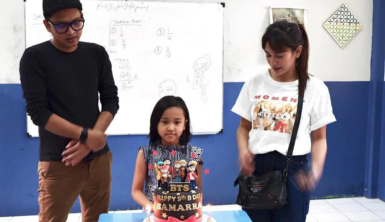 ultah ke-9, Masayu Anastasia dan Lembu (Foto; Instagram/masayuanastasia)