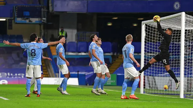 FOTO: Manchester City Permalukan Chelsea di Stamford Bridge