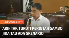 Terdakwa kasus obstruction of justice pembunuhan Brigadir J, Arif Rahman Arifin menyesali tindakannya mengikuti perintah Ferdy Sambo. Hal ini dibeberkan Arif Rahman saat membacakan pleidoi, atas tuntutan Jaksa Penuntut Umum.