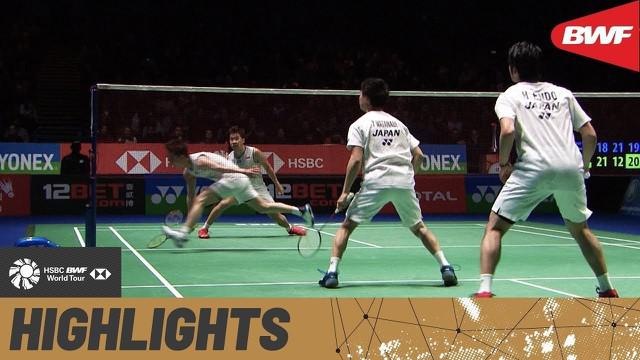 Berita video highlights final All England 2020 nomor ganda putra, di mana wakil Indonesia, Marcus Gideon / Kevin Sanjaya, takluk dari pasangan Jepang, Hiroyuki Endo / Yuka Watanabe, di Birmingham Arena, Minggu (15/3/2020).