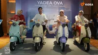 Makin Trendi, Yadea Rilis Warna Baru untuk 4 Motor Listriknya (ist)