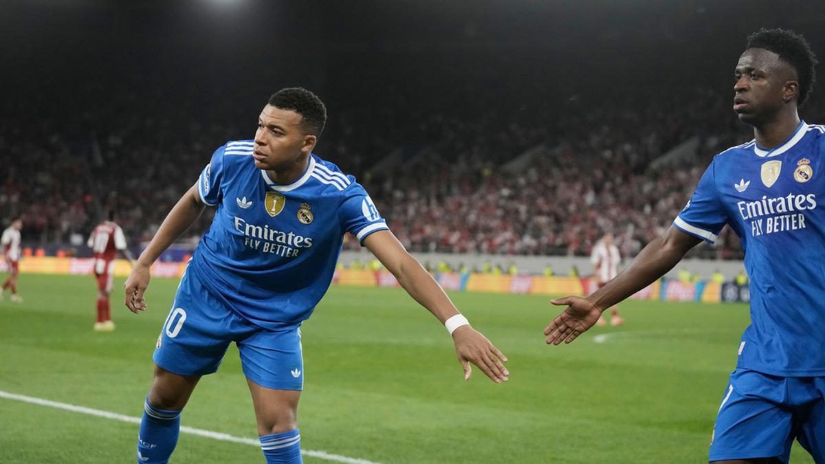 Olympiakos vs Real Madrid: Kylian Mbappe Salip Rekor Cristiano Ronaldo dan Karim Benzema