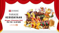 Saksikan Live Streaming Parade Kebudayaan