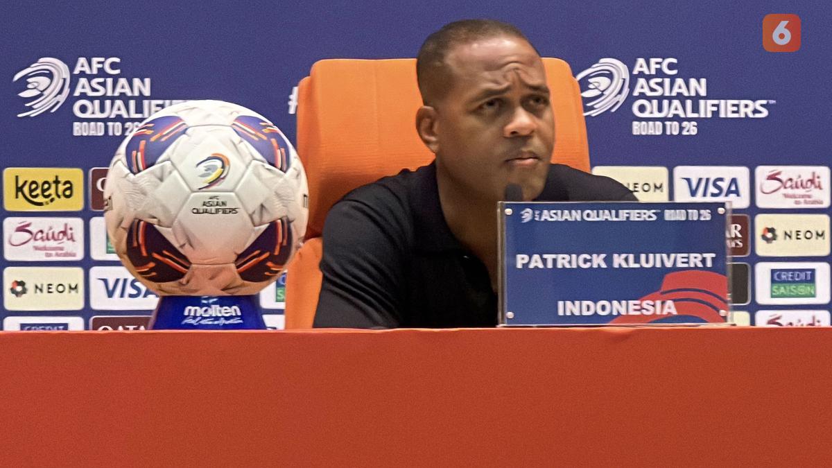 Kata-Kata Patrick Kluivert usai Dihajar Irak dan Gagal Bawa Timnas Indonesia ke Piala Dunia 2026