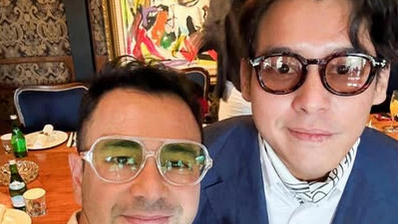 Potret Raffi Ahmad Bertemu dengan Rizky Irmansyah dan Ardhito Pramono, Diskusi Tentang karya Anak Muda