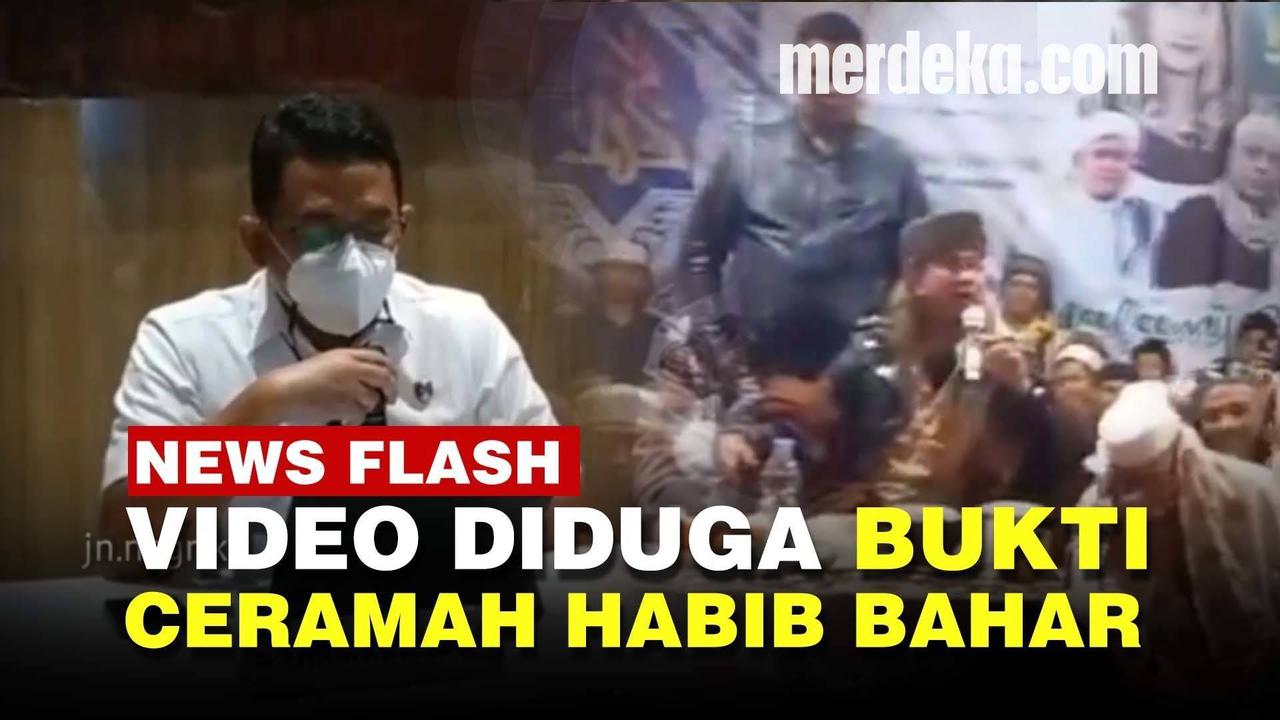 VIDEO: Isi Ceramah Habib Bahar Bin Smith Diduga Jadi Bukti Polisi Lakukan Penahanan