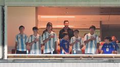 Lionel Messi tak bermain dalam laga uji coba melawan Venezuela, Sabtu (11/10/2025) pagi WIB. (AP Photo/Rebecca Blackwell)