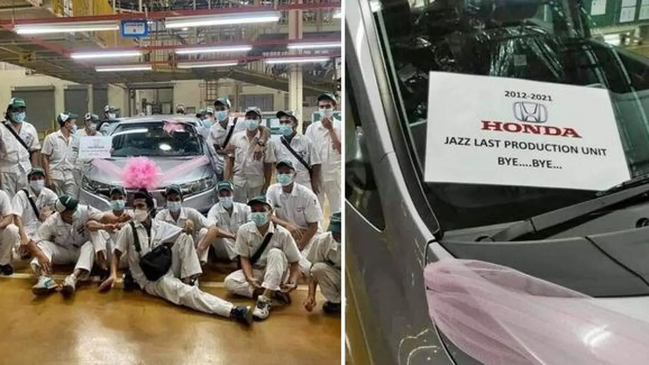 Honda Jazz terakhir di Thailand