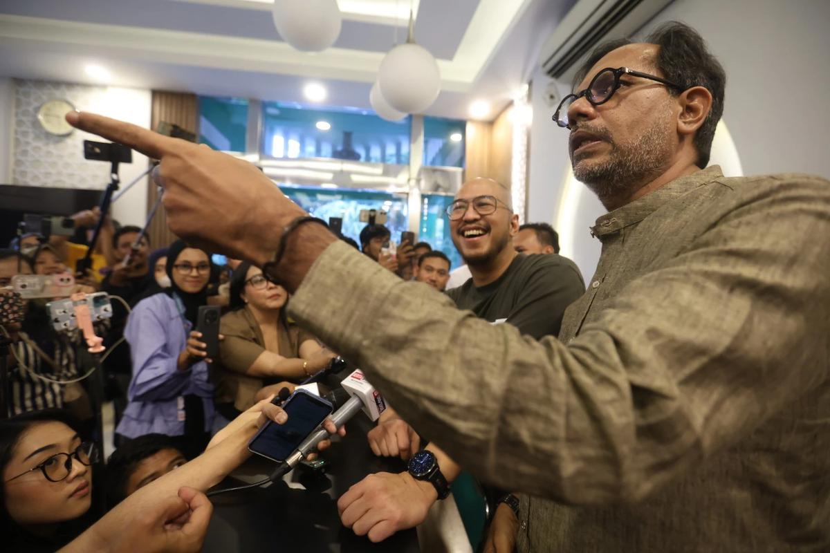 FOTO: Pandji Pragiwaksono Datangi MUI untuk Tabayun Materi Komedi