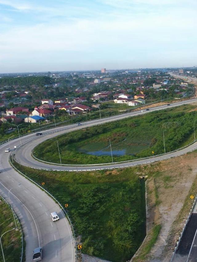Jalan Tol Medan-Kualanamu-Tebing Tinggi Seksi I. (Dok Jasa Marga Kualanamu Tol)