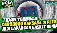 Tak Terduga! Cerobong Raksasa di PLTU Negara ini Diubah Jadi Lapangan Basket Berstandar Dunia