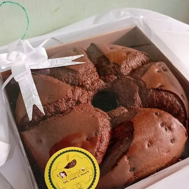 Chocolate Chiffon Cake.