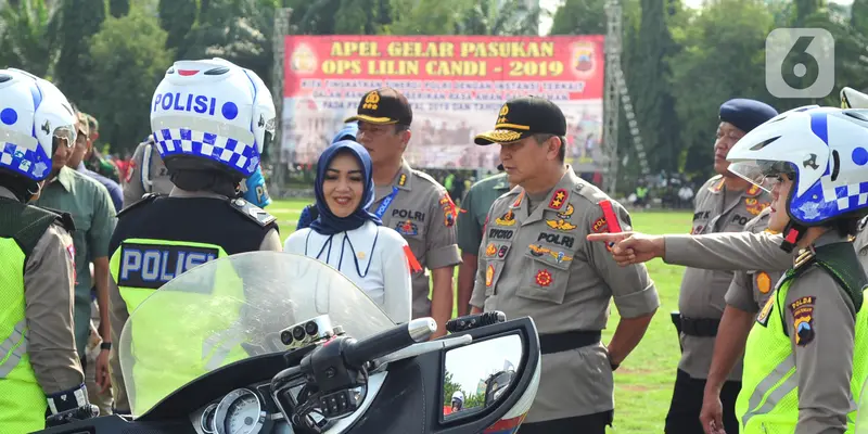 Kapolda Jateng Pimpin Apel Gelar Pasukan Operasi Lilin 2019