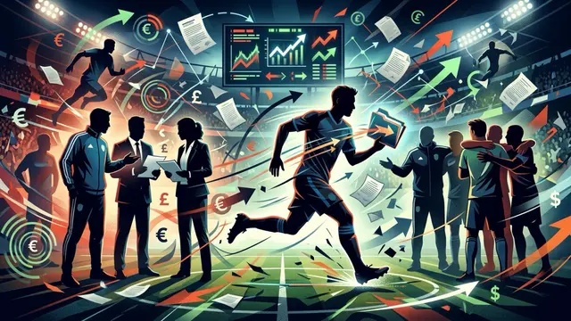 Ilustrasi bursa transfer, transfer pemain