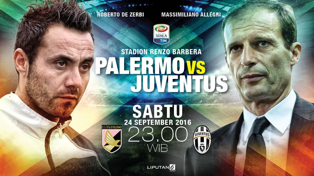 Prediksi  Palermo vs Juventus