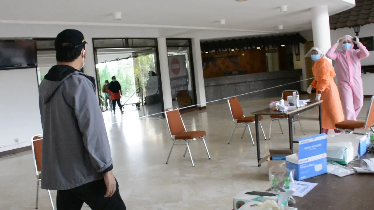 Hotel Rosenda, Baturraden, Banyumas, disulap menjadi RS darurat Covid-19. (Foto: Liputan6.com/Humas Pemkab Banyumas)