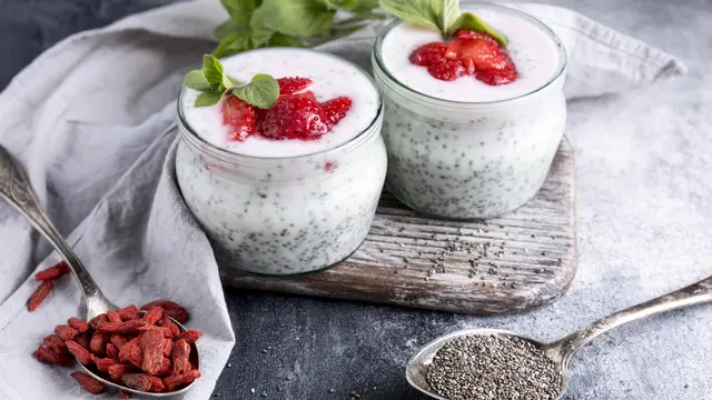 Ilustrasi puding chia vanila/freepik.com/EyeEm