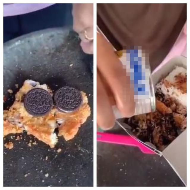 9 Potret Makanan Digeprek Ini Kelewat Absurd, Enggak Habis Pikir