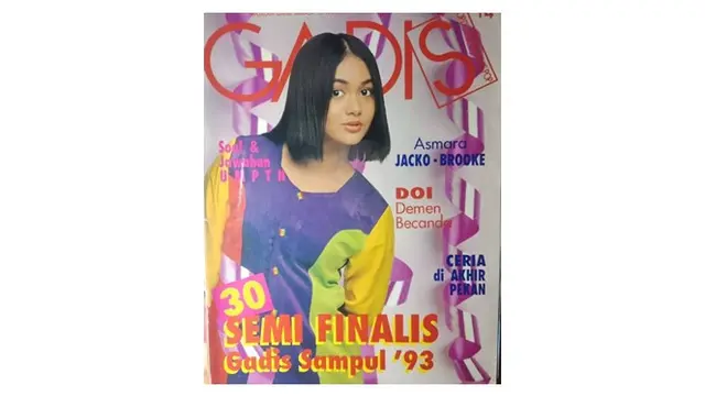 10 Gaya Seleb saat Jadi Cover Majalah Gadis, Bikin Nostalgia