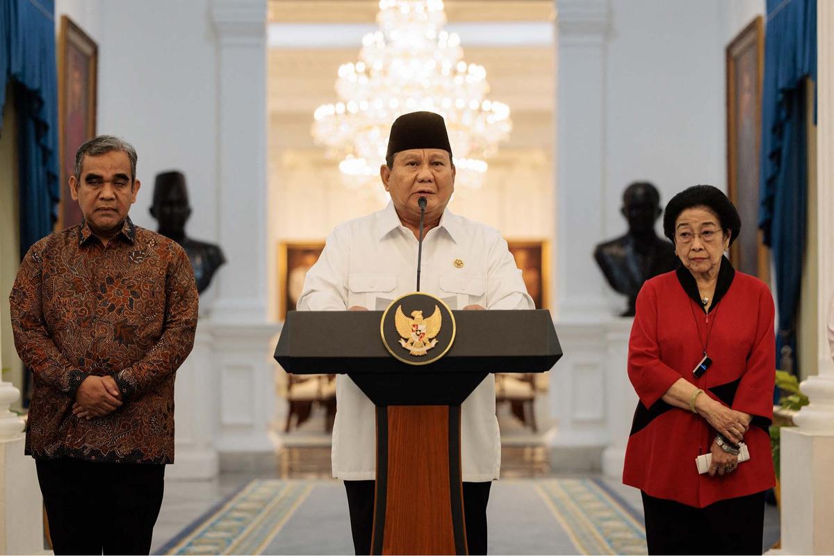FOTO: Presiden  Prabowo Tegaskan Larangan Aksi Anarkis, Sepakati Pemangkasan Tunjangan DPR