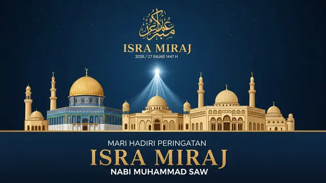 Contoh Poster Isra Miraj
