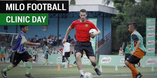 VIDEO: Ratusan Anak di MILO Football Clinic Day Dilatih Seperti Messi