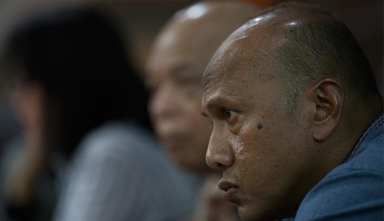 Pelatih Persija Jakarta, Rahmad Darmawan menghadiri pertemuan dengan Komnas HAM terkait konflik PSSI dengan Menpora di Jakarta, Kamis (13/8/2015). (Bola.com/Vitalis Yogi Trisna)