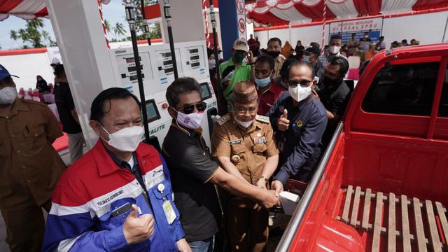 Pertamina Tambah 5 Tititk BBM Satu Harga di Sulawesi