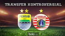 Transfer Kontroversial Persib Bandung dan Persija Jakarta (bola.com/Rudi Riana)